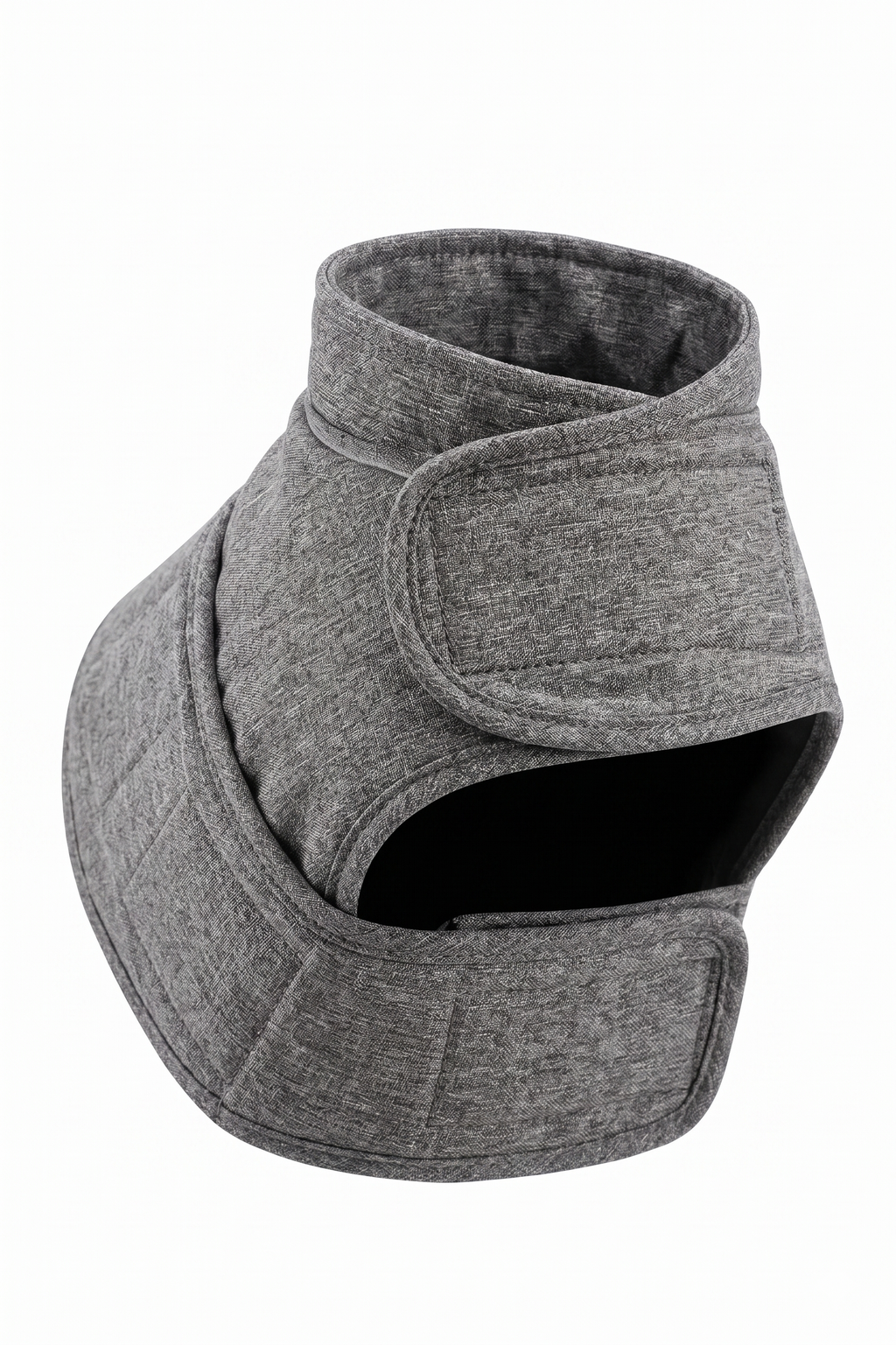 Dachshund anxiety vest calming wrap gray product