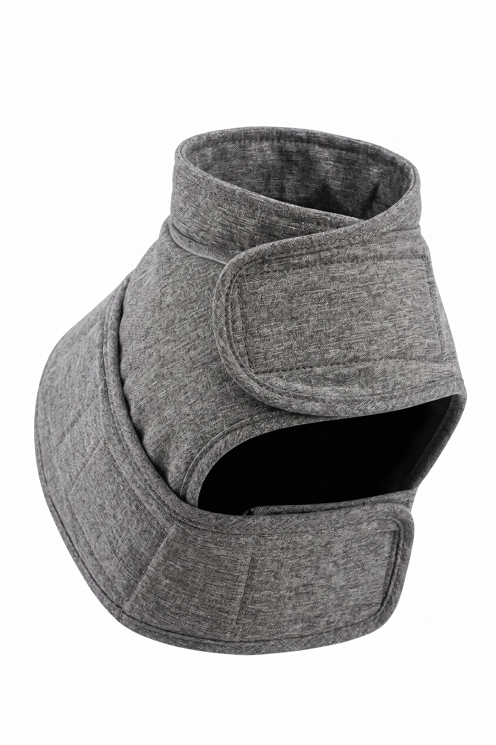 Dachshund anxiety vest calming wrap gray product